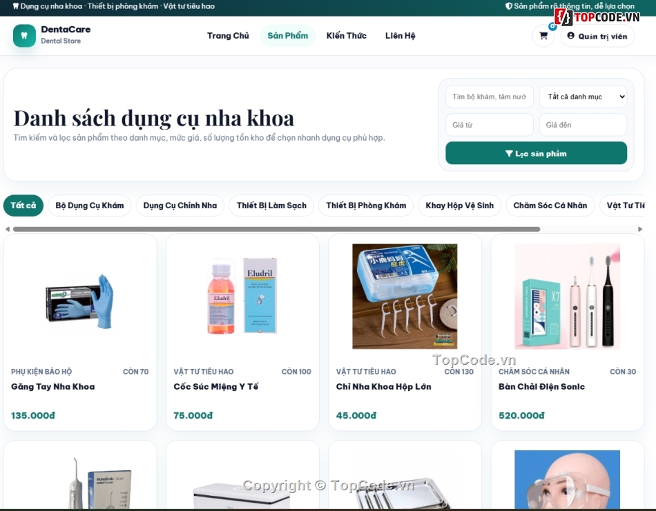bán hoa,Web nha khoa,bán dụng cụ nha khoa